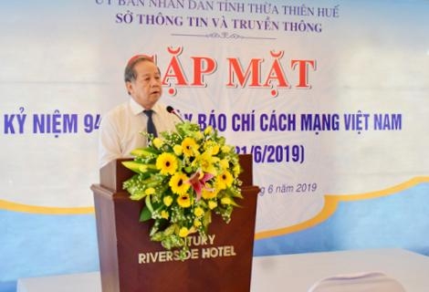 Phát huy tác phẩm chất lượng cao của báo chí tỉnh Thừa Thiên Huế 