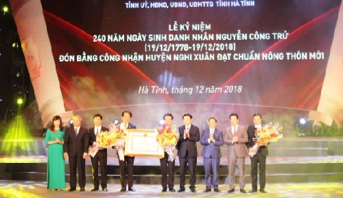 Kỷ niệm 240 năm ngày sinh danh nhân Nguyễn Công Trứ