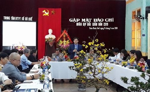 Trung tâm Bảo tồn Di tích Cố đô Huế tổ chức buổi gặp mặt báo chí đầu năm 2019