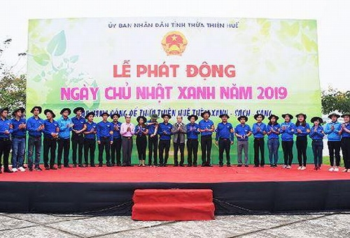 Tích cực hưởng ứng Ngày Chủ nhật xanh năm 2019