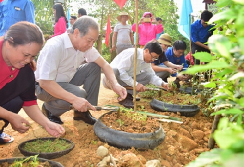 Lan tỏa phong trào Ngày chủ nhật xanh tại huyện miền núi A Lưới