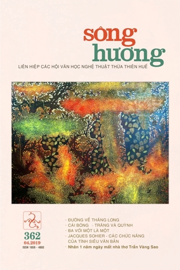 ĐÓN ĐỌC SÔNG HƯƠNG SỐ 362 THÁNG 4 - 2019