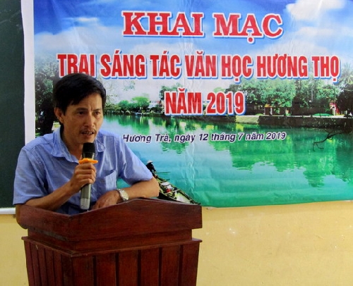 Khai mạc Trại sáng tác Văn học Hương Thọ năm 2019