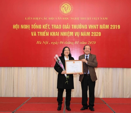 Trao giải thưởng văn học nghệ thuật 2019