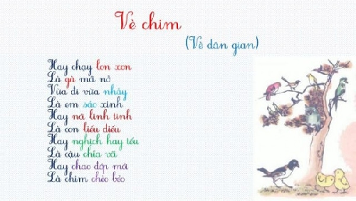 Tính triết lí và chức năng giáo dục của vè