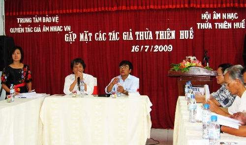 Bước đầu bảo hộ quyền tác giả âm nhạc tại Huế