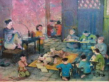 Tranh và hình họa của một bậc thầy
