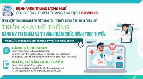 Triển khai hệ thống đăng ký tái khám và tư vấn khám chữa bệnh trực tuyến