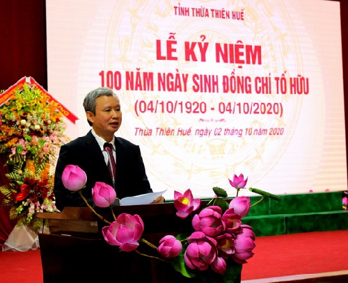 Lễ kỷ niệm 100 năm ngày sinh của đồng chí Tố Hữu