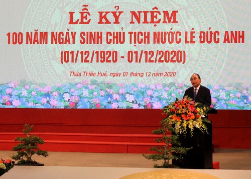 Lễ kỷ niệm 100 năm ngày sinh Chủ tịch nước, Đại tướng Lê Đức Anh