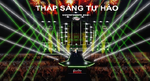 Chương trình Hue – Countdown 2021 - “Thắp Sáng Tự Hào” diễn ra vào đêm 31/12