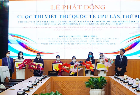 Tổng kết, trao giải  Cuộc thi Viết thư UPU Quốc tế lần thứ 50 năm 2021