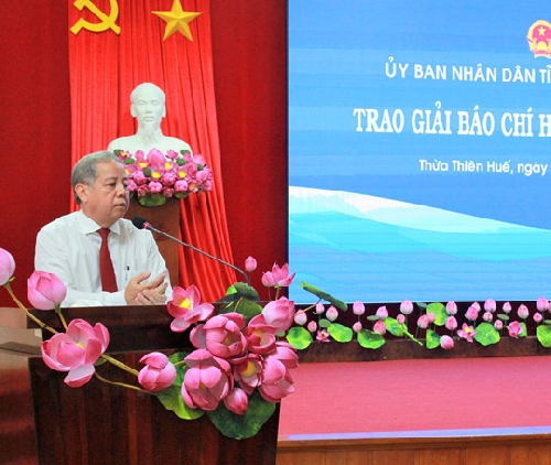 Trao giải Báo chí Hải Triều lần II năm 2021