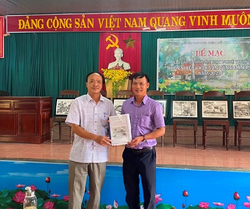 Bế mạc trại sáng tác "Thiên nhiên và di sản vùng đầm phá" năm 2021