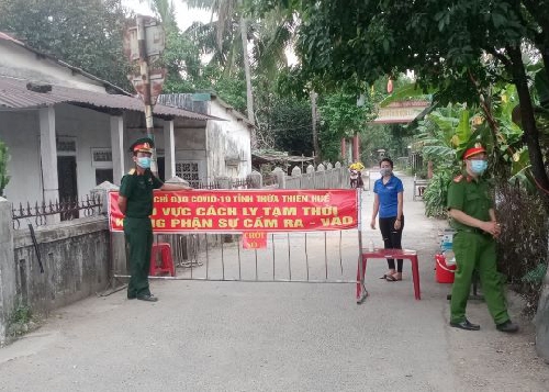 Khoanh vùng, phong tỏa cách ly tạm thời một số khu vực của xã Vinh Hiền- Phú Lộc và Quảng Phước – Quảng Điền      