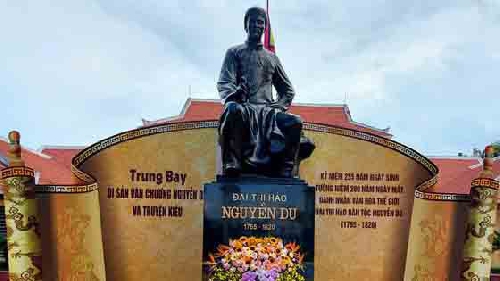 Dâng hương tưởng niệm 201 năm ngày mất Đại thi hào Nguyễn Du