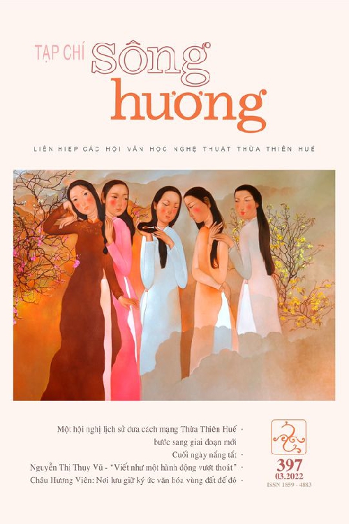 Đón đọc Tạp chí Sông Hương số 397, tháng 3 - 2022
