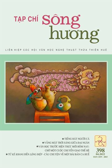 Đón đọc Tạp chí Sông Hương Số 398, tháng 4 - 2022
