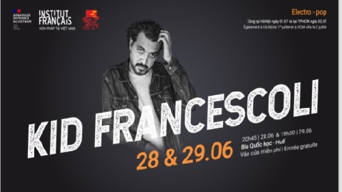 Chờ đón đêm nhạc electro-pop của Kid Francescoli tại Festival Huế 2022