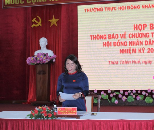 Họp báo thông báo nội dung kỳ họp lần thứ 4 HĐND tỉnh khóa VIII, nhiệm kỳ 2021-2016