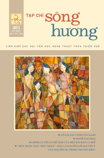 Đón đọc Tạp chí Sông Hương số 401, tháng 7 - 2022