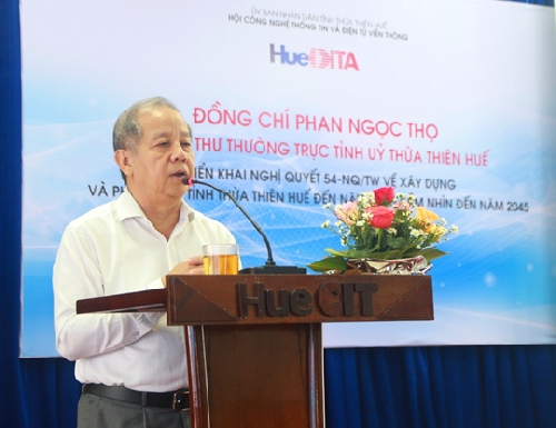 Phấn đấu xây dựng công nghệ thông tin và điện tử viễn thông trở thành ngành kinh tế mũi nhọn của tỉnh