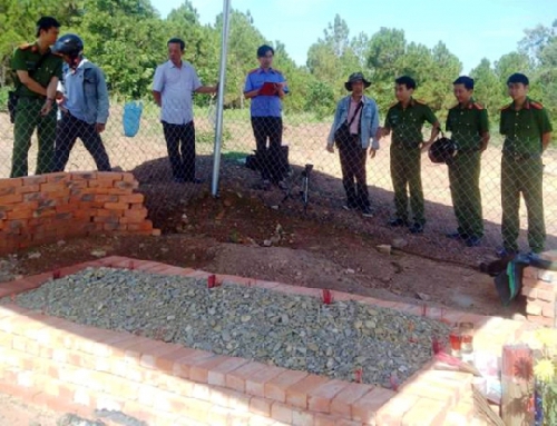 Giữ nguyên vị trí, xây dựng lại khu lăng mộ bà Tài nhân họ Lê 