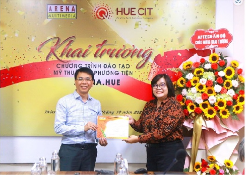 HueCIT khai trương Chương trình đào tạo Mỹ thuật đa phương tiện ARENA.Huế