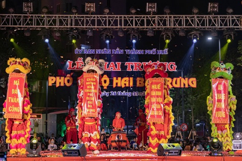 Khai trương Phố đi bộ Hai Bà Trưng     