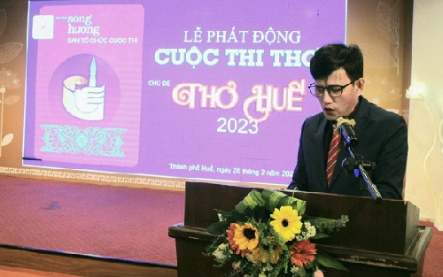 Phát động cuộc thi thơ với chủ đề “Thơ Huế 2023”