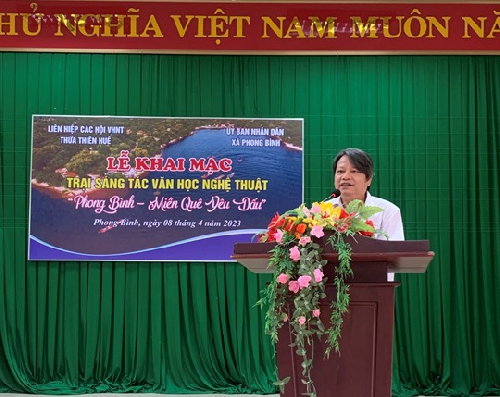 Khai mạc trại sáng tác văn học nghệ thuật “Phong Bình – miền quê yêu dấu”