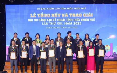 Lễ Tổng kết và Trao giải Hội thi Sáng tạo kỹ thuật tỉnh Thừa Thiên Huế lần thứ XIII, năm 2023