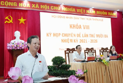 Hội đồng nhân dân tỉnh Thừa Thiên Huế sẽ tổ chức kỳ họp chuyên đề lần thứ 15 vào ngày 26/1.