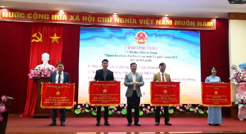Hội nghị tổng kết công tác phòng chống tội phạm, tệ nạn xã hội, xây dựng phong trào toàn dân bảo vệ an ninh Tổ quốc năm 2023