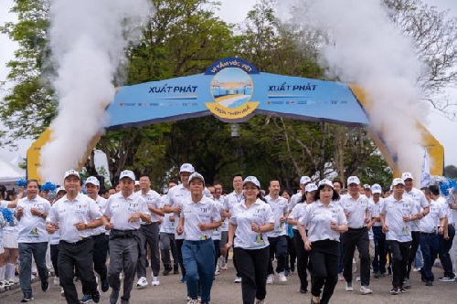 Gần 15 ngàn người tham gia Giải chạy dành cho học sinh – sinh viên “S-Race 2024”.