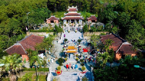 Khai mạc lễ hội đền Huyền Trân với chủ đề “Ngưỡng vọng tiền nhân”.