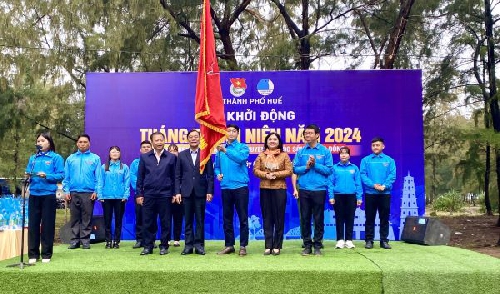  Tuổi trẻ Thừa Thiên Huế khởi động Tháng Thanh niên năm 2024