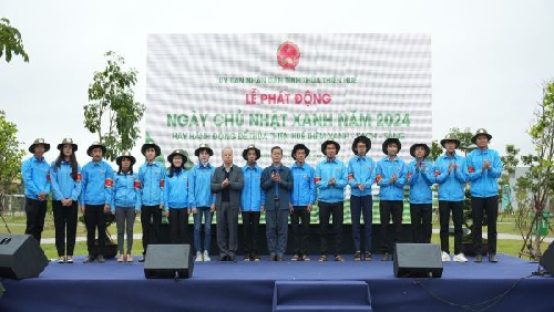 Phát động phong trào "Ngày Chủ nhật xanh" năm 2024