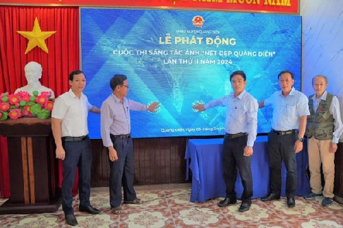 Phát động cuộc thi “Nét đẹp Quảng Điền qua ảnh năm 2024”