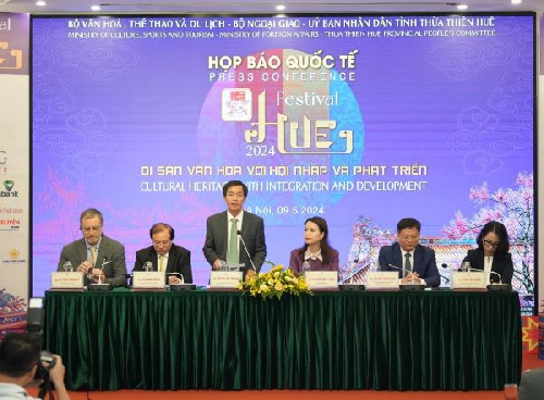 Họp báo giới thiệu Festival Huế 2024 và tuần lễ Festival nghệ thuật Quốc tế Huế 2024