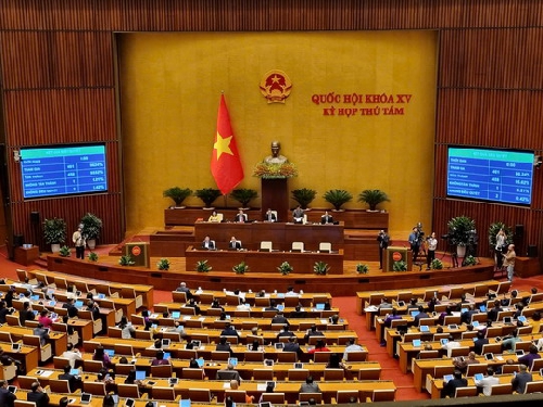 Quốc hội biểu quyết thông qua Nghị quyết thành lập thành phố Huế trực thuộc Trung ương
