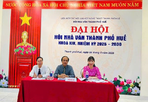 Hội Nhà văn Thành phố Huế nỗ lực, phát huy tiềm năng, sáng tạo ra những tác phẩm văn học chất lượng cao