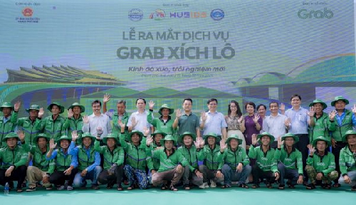 Ra mắt dịch vụ Grab xích lô tại Huế - Giữ hồn phố cổ, nâng tầm trải nghiệm du lịch