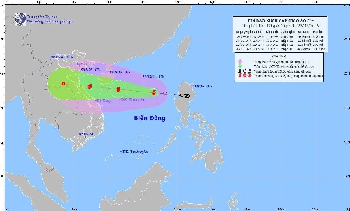 Công điện của Ủy ban Nhân dân Thành phố Huế về việc triển khai công tác ứng phó với bão Kajiki