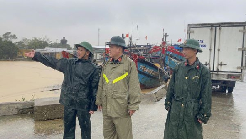 Tăng cường lãnh đạo, chỉ đạo công tác phòng, tránh, ứng phó cơn bão số 13