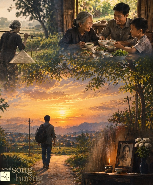 Mồ côi nhớ Mẹ