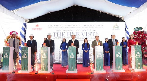 Lễ khởi công công trình Nhà ở xã hội The Hue Vista 