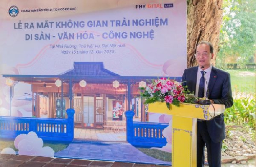 Ra mắt Không gian trải nghiệm Văn hóa - Di sản - Công nghệ tại Phủ Nội vụ 