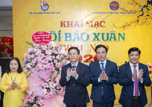 Khai mạc Hội Báo Xuân Bính Ngọ 2026 với chủ đề“Báo chí Huế đổi mới – sáng tạo cùng kỷ nguyên số”