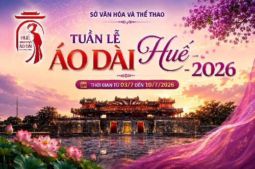 Tuần lễ Áo dài Huế 2026: Tôn vinh giá trị của áo dài Huế